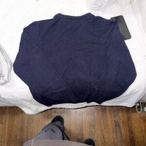 Sandro women’s  Deep Blue Crewneck Sweater